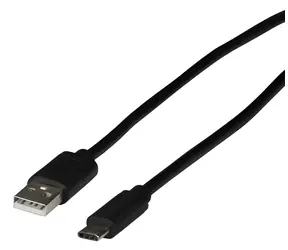 EFB USB-C - USB-A 0,5 m černá / Kabel / USB 2.0 / 480 Mbit/s / 3 A