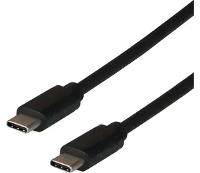 EFB USB-C - USB-C 3 m černá / Kabel / USB 2.0 / 480 Mbit/s / 3 A