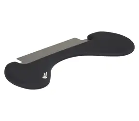 BakkerElkhuizen ErgoSlider Plus / Opěrka předloktí / asymetrická / úchyt na desku 10-32 mm / antibakteriální