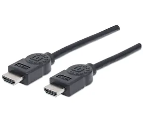Manhattan High Speed černá / HDMI kabel / HDMI (M) - HDMI (M) / 1,8 m / 4K 30Hz / stíněný