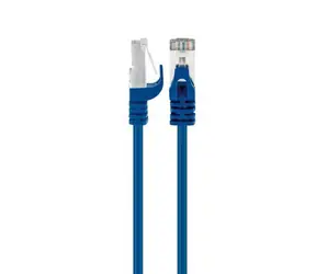 Schwaiger modrá / Síťový kabel / Cat8 / S/FTP / RJ-45 / 40 Gbit/s / 2000 MHz / 2 m