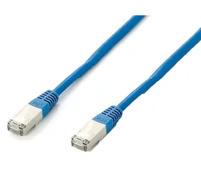 Equip Patch kabel Cat6A Platinum modrý / Patch kabel / S/FTP / 1 m / RJ-45 / 500 MHz / LSZH
