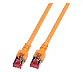 EFB Patch kabel Cat6 S/FTP 2m oranžová / Patch kabel / RJ-45 / LSZH