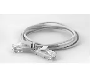 Wantec bílá / Patch kabel / UTP / Cat6a / 2 m / RJ-45