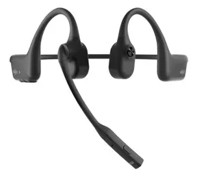 Shokz OpenComm2 UC (2025) černá / Bezdrátová sluchátka / před uši s mikrofonem / IP55 / Bone Conduction / USB-A