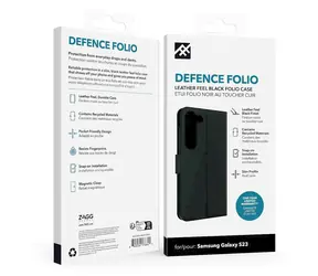 iFrogz Defence Folio Samsung Galaxy S23 černá / Pouzdro / Flipové / Magnetické zavírání