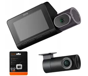 70mai T800 4K + zadní kamera RC41 4K HDR + SD karta 512GB / Kamera do auta / 4K