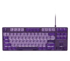 Fury Kanabo K2 US fialová / Herní mechanická klávesnice / drátová USB / US layout / bílé podsvícení