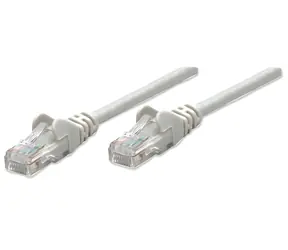 Intellinet Patch kabel Cat6 U/UTP šedý / Patch kabel / RJ45 / 0,5 m / CCA / pozlacené kontakty