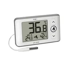 TFA 30.1052.02 / Teploměr / vodotěsná sonda / -40 až +70 °C / alarm teploty