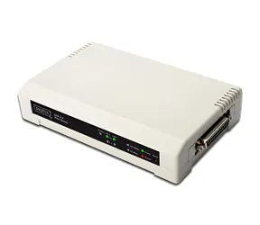 Digitus tiskový server 2x USB + LPT / Tiskový server / Ethernet 10/100 Mbit/s / Webová správa