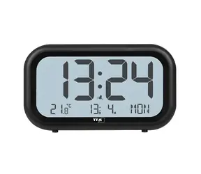 TFA 60.2052.01 NOCTA / Digitální budík / teploměr / snooze / 2 úrovně hlasitosti