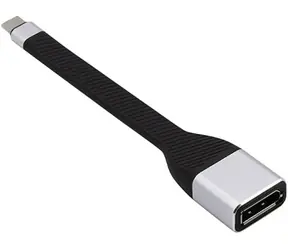 Techly ICOC-USBC-DP12 černá / Adaptér USB-C na DisplayPort / 4K 60Hz / 0,131 m