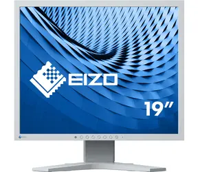 19" EIZO S1934H-GY šedá / Monitor / IPS / 1280x1024 / DVI / DisplayPort / VGA / Pivot