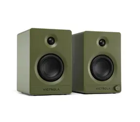Victrola VPS-400-GRN-INT Tempo zelená / Regálové reproduktory / Bluetooth / Auracast / 80 W RMS / USB-C