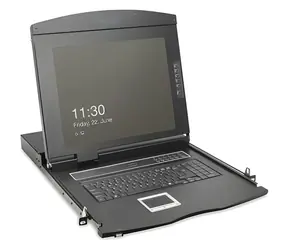 19" Digitus Modulární konzole CH klávesnice / KVM konzole / TFT / Full HD / 16x HDMI / Touchpad / 1U rack