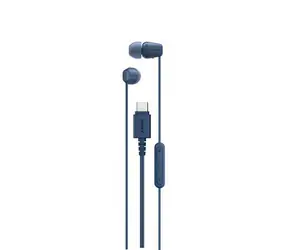 Sony IER-EX15C modrá / Sluchátka do uší / mikrofon / USB-C