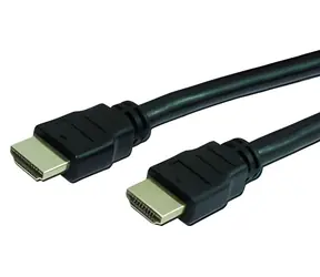MediaRange Gold Connector černá / HDMI kabel / High Speed / Ethernet / pozlacené konektory / 1,5 m