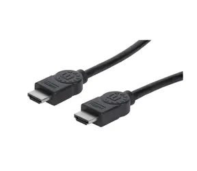 Manhattan HDMI kabel s Ethernetem černá / HDMI kabel / ARC / 3D / 2 m / 4K 30Hz