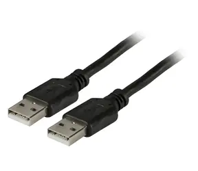EFB Classic USB 2.0 A-A kabel černá / Kabel / 1,8 m / 480 Mbit/s
