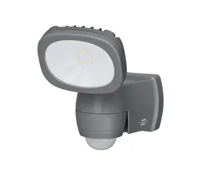Brennenstuhl LUFOS 400 černá / Bateriový LED reflektor / 440 lm / PIR čidlo pohybu / IP44 / 5000K