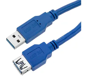 Techly prodlužovací kabel USB-A modrý / Prodlužovací kabel / USB-A - USB-A / 3 m / USB 3.2 Gen 1 (5 Gbit/s)
