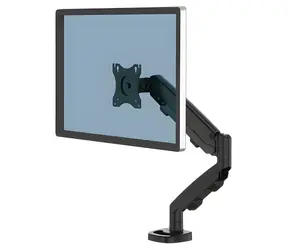 Fellowes Eppa černá / Držák monitoru / plynová vzpěra / VESA 75×75-100×100 / nosnost 8 kg / do 40"