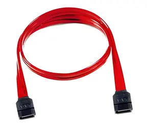 Supermicro SATA kabel přímý-přímý červený / Kabel / SATA / 0,6 m