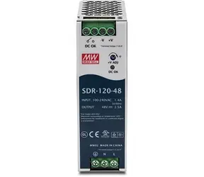 TRENDnet TI-S12048 / Napájecí zdroj / DIN lišta / 48V 2,5A / 120W / -25 až 70°C