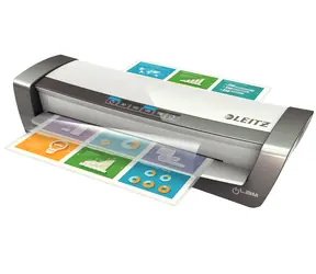 Leitz Office Pro A3 stříbrná / Laminátor / A3 / 4 válce / dotykové ovládání / 800 mm/min