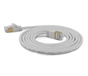 Wantec Cat7 S/FTP šedá / Patch kabel / 0,2 m / RJ-45
