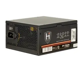 Inter-Tech HiPower SP-750CM / Zdroj / 750 W / semi-modulární / 140mm ventilátor / ATX