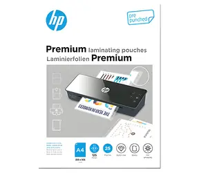 HP 9122 / Laminovací fólie / A4 / lesklá / s děrováním / 0,08 mm / 25 ks