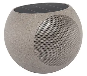 Victrola Zen šedá / Venkovní reproduktor / Bluetooth / Auracast / IP65 / Solární napájení / 22 W
