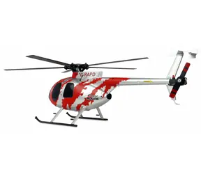 Amewi AFX MD500E / RC vrtulník / Brushless / 4-kanálový / 2.4 GHz / Gyro stabilizace