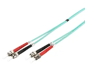 DIGITUS ST/ST / Optický patch kabel / Multimode 50/125 µm / OM3 / Duplex / 5 m
