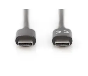 Digitus USB-C kabel černý / Datový kabel / USB-C - USB-C / 1,8 m / USB 3.2 Gen 2