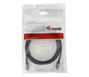 Equip USB-C - USB-C černá / Kabel / USB4 Gen 2x2 / 20 Gbit/s / PD 240W / 3 m