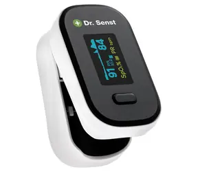Dr. Senst YK-80B / Pulzní oxymetr / OLED displej / SpO2 70–100 % / tep 30–254 BPM / vč. baterie