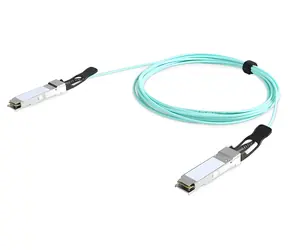 Digitus QSFP+ AOC kabel 10m tyrkysová / AOC kabel / 40G Ethernet / Multi-mode / 850nm / InfiniBand