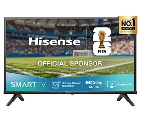 40" Hisense 40A4Q černá / Televize / FHD / LED / HDMI / USB / LAN / Wi-Fi / 14W repro