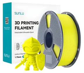Sunlu PLA+ žlutá / Struna pro 3D tiskárnu / PLA+ / 1.75mm / 1kg