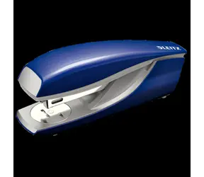 Leitz NeXXt STYLE 5562 titanově modrá / Stolní sešívačka / 3 mm / až 30 listů / P3 24/6 a 26/6