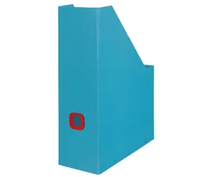 Leitz Click&Store COSY klidná modrá / Stojan na časopisy / karton / 330 × 253 × 103 mm