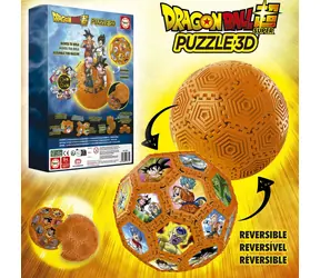 EDUCA 3D Puzzle Build&Play: Dračí míč / 32 dílků