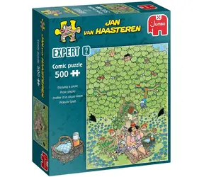 JUMBO Puzzle JvH Expert 2 Potěšení z pikniku / 500 dílků / 35 x 49 cm / od 12 let