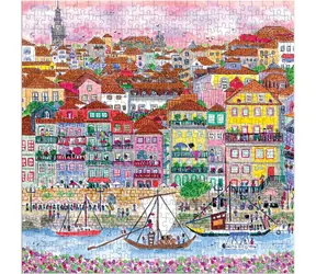 GALISON Čtvercové puzzle Barvy Porta / 500 dílků / 51 × 51 cm