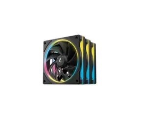 DEEPCOOL FL12 SE černá / Sada 3 kusy / 120mm / ARGB / 50,74 CFM / 28,7 dB(A)