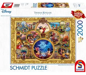 SCHMIDT Puzzle Koláž: Mickey a Minie / 2000 dílků / od 12 let