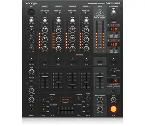 Behringer DJX900USB / DJ mixážní pult / 5 kanálů / USB / XLR / RCA / 6.3mm